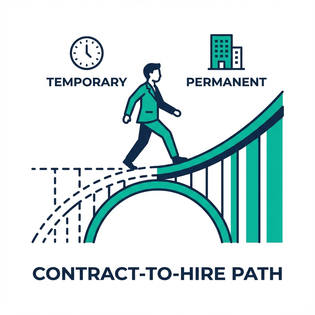 Contract-to-hire services